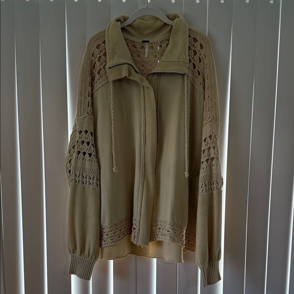 NWOT Free People Cardigan Sz Large